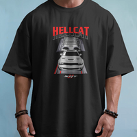Dodge Challenger Hellcat Graphic Tee Unisex Shirt