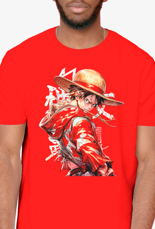 Straw Hat Luffy: One Piece Graphic Tee Unisex Shirt