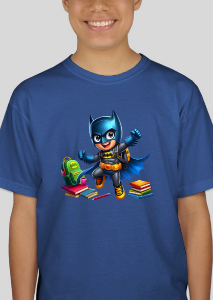 Batman Back-To-School Youth Graphic Tee Unisex Shirt