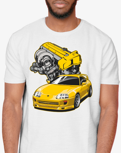 Toyota Supra MK4 & 2JZ-GTE Graphic Tee – JDM Legend Series