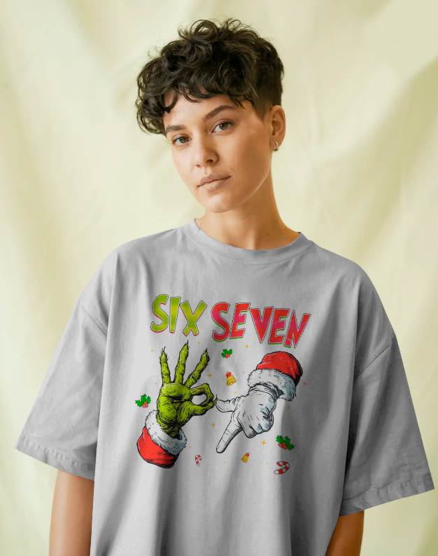 Six Seven Christmas Graphic Tee Unisex Shirt