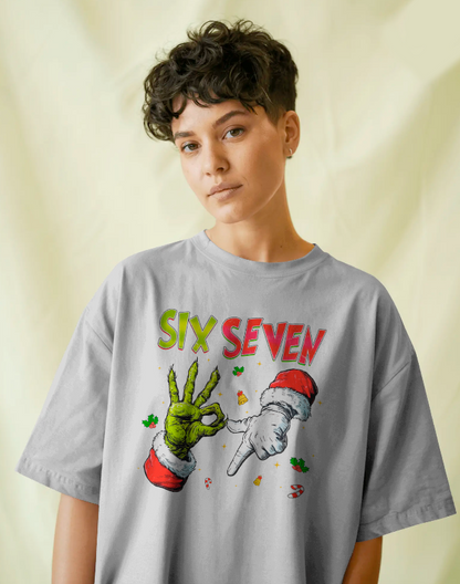 Six Seven Christmas Graphic Tee Unisex Shirt