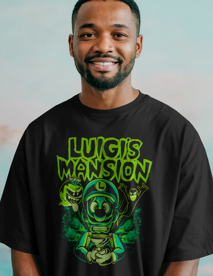 Haunted Hero | Luigi’s Mansion Ghost Graphic Tee