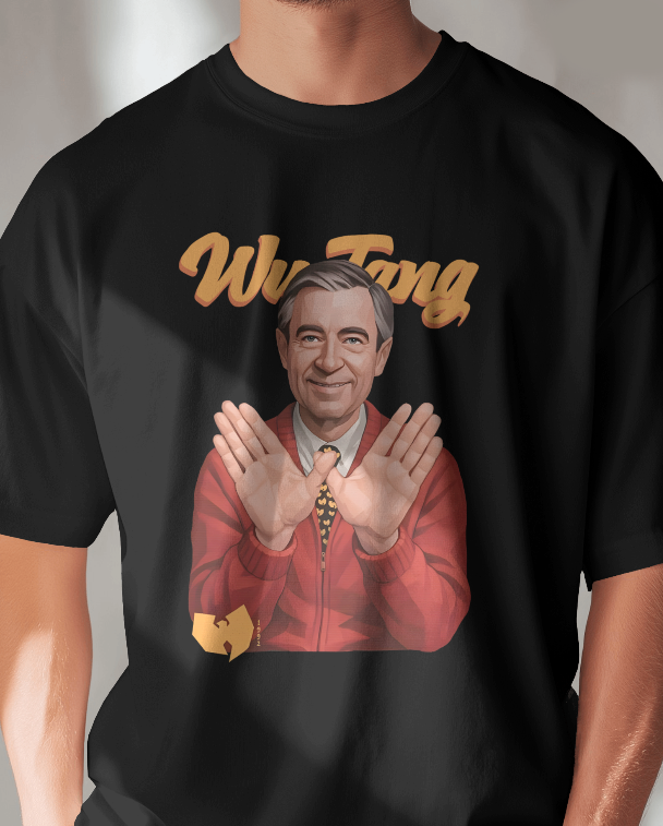 Enter The Neighborhood: Mr. Rogers x Wu-Tang Mashup Tee