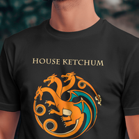 House Ketchum: Game of Thrones Pokémon Spoof Tee