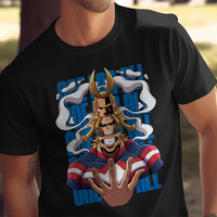 "One For All" My Hero Academia - All Might Graphic Tee Unisex T-Shirt