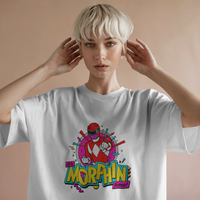 Power Rangers "Its Morphin Time"  Graphic Tee Unisex Shirt