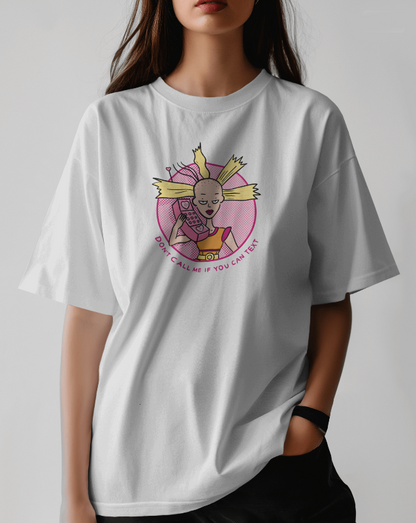Cynthia Rugrats "Don't Call Me If You Can Text" Womens Tee