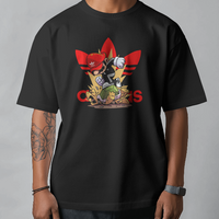 Mario Koopa Troopa Smash Adidas Parody Unisex Graphic Tee