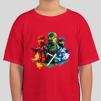 Ninjago Lloyd Kai & Jay Lego Boys Youth Graphic Tee