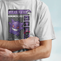 Gengar Evolution Graphic Tee Unisex Shirt