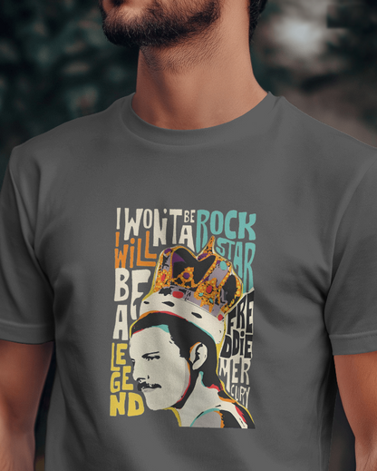 Freddy Mercury The Queen Legend Graphic Tee Unisex T Shirt