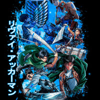 Levi Ackerman Attack On Titan Graphic Tee Unisex