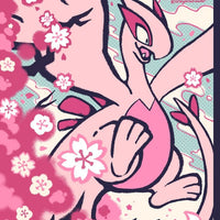 Lugia (Shiny) Pokemon Art T Shirt