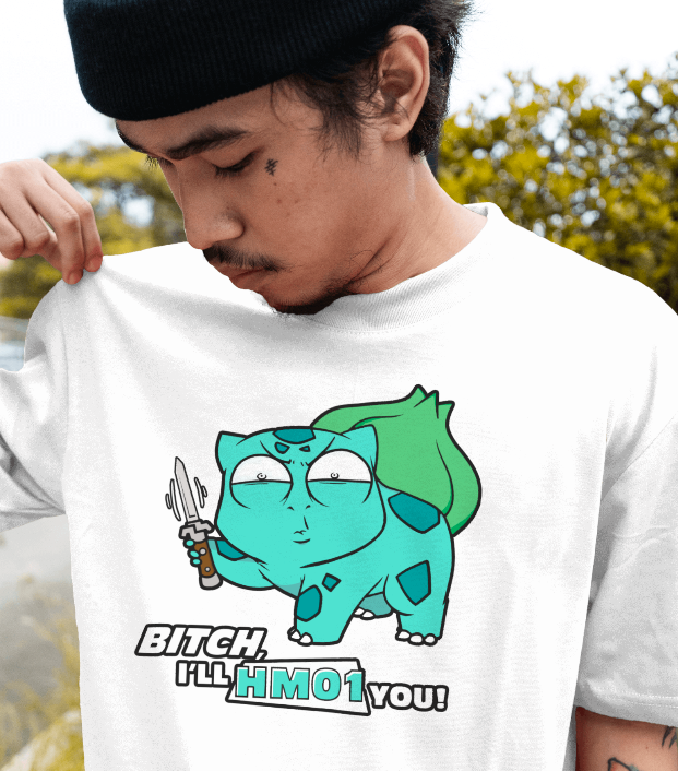 Bulbasaur HM01 Cut Graphic Tee Unisex Shirt