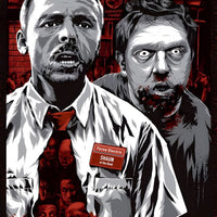 Shaun Of The Dead Zombie Ed Graphic Tee Unisex Shirt