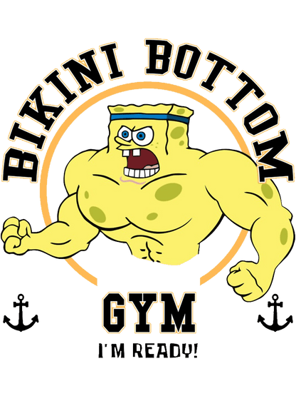 SpongeBob Bikini Bottom Gym Tank Top Unisex
