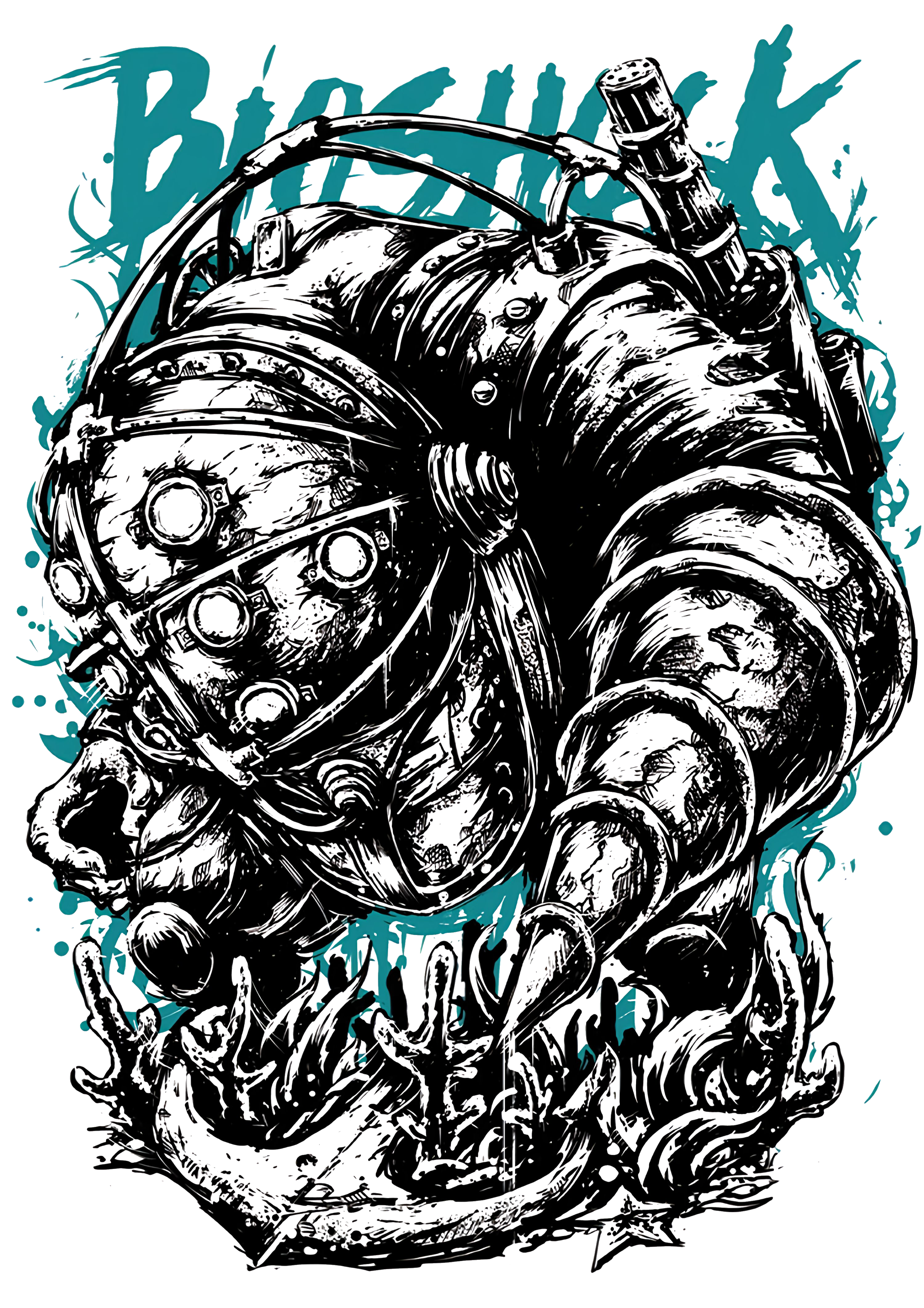 Bioshock: Big Daddy Graphic Tee Unisex Shirt