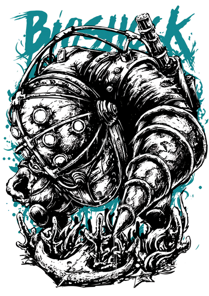 Bioshock: Big Daddy Graphic Tee Unisex Shirt