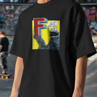 Cookie Monster "F is for.." Graphic Tee Unisex T shirt