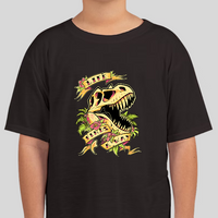 "Life Finds a Way" Dinosaur Boys Youth Tee