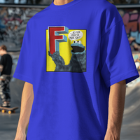 Cookie Monster "F is for.." Graphic Tee Unisex T shirt