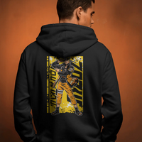 Naruto Battle Stance Hoodie Unisex Graphic Hooded Sweatshirt