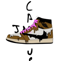 Cactus Jack Jordan 1s Travis Scott Hoodie Unisex Hooded Sweatshirt