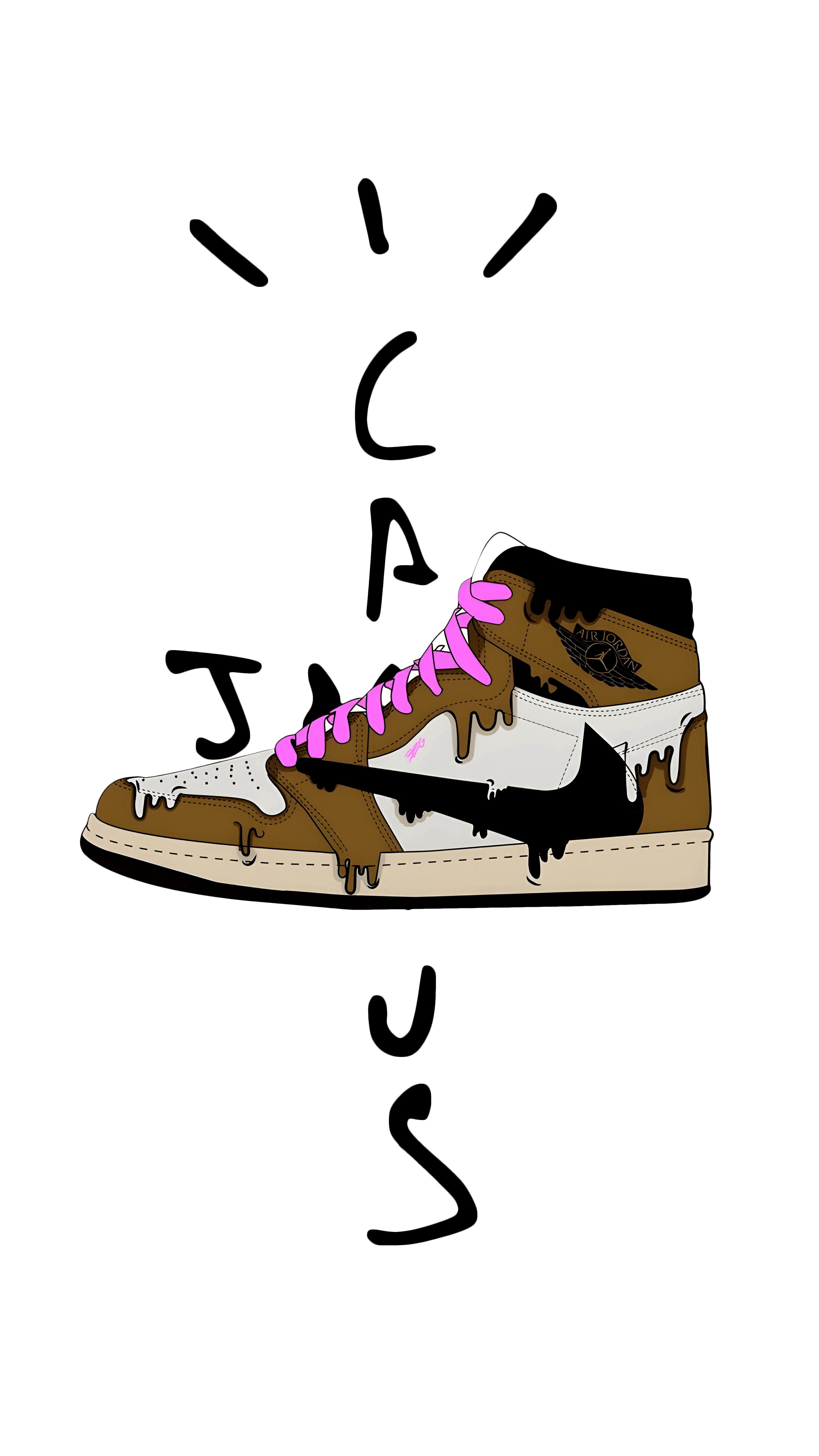 Cactus Jack Jordan 1s Travis Scott Hoodie Unisex Hooded Sweatshirt