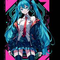 Hatsune Miku Graphic Hoodie Unisex Hooded Sweatshirt