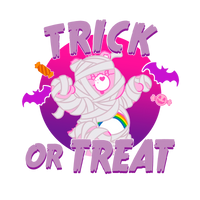 Care Bear Mummy Trick Or Treat Tee Unisex Shirt