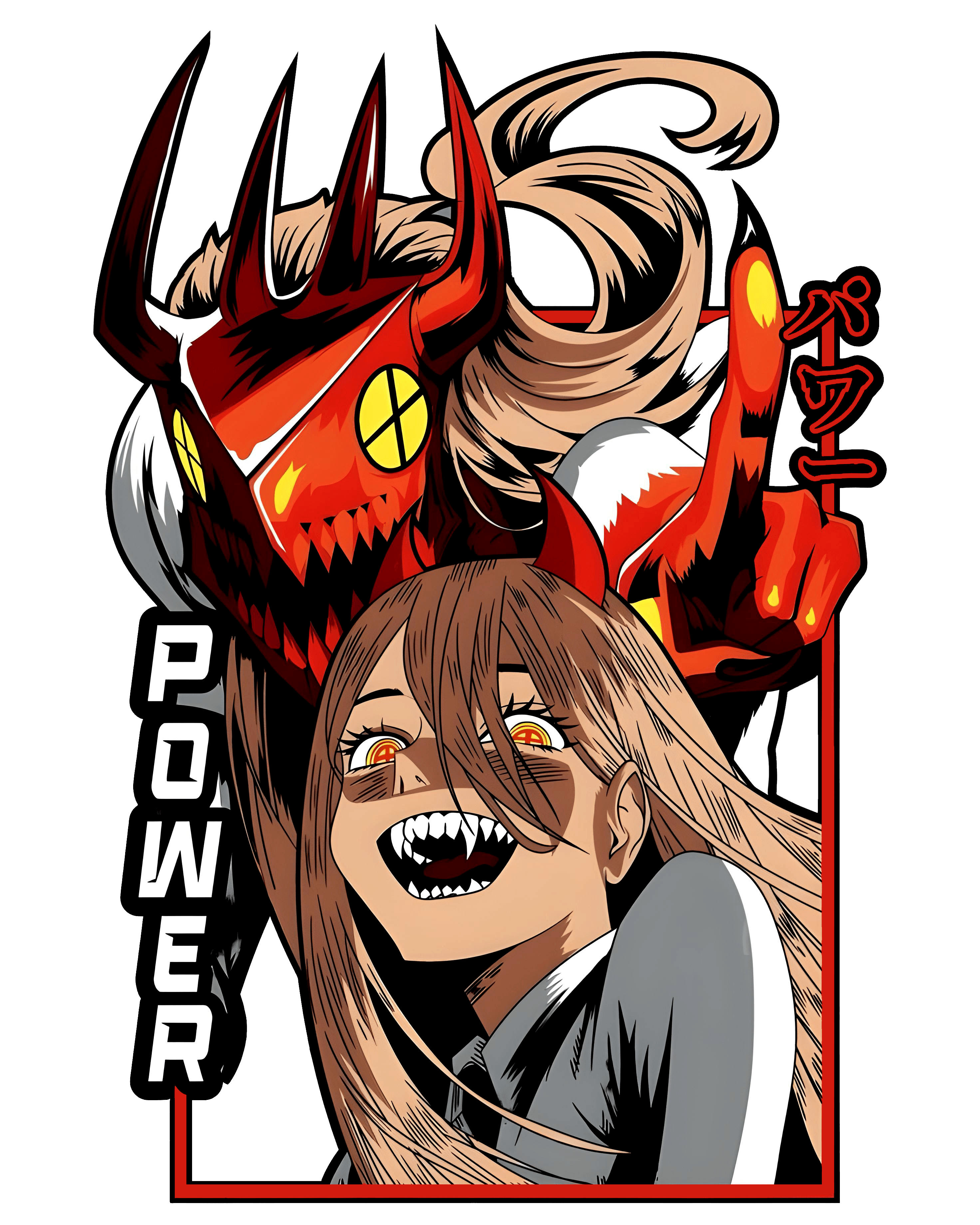 Power Chainsaw Man Graphic Tee Unisex Shirt