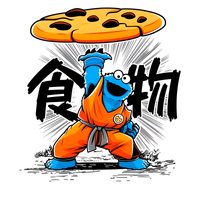 Cookie Spirit Bomb | Cookie Monster x Dragon Ball Mashup Tee
