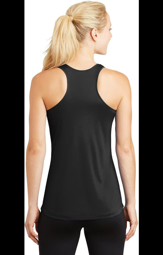 "Im a Barbell Girl" Barbie Parody Racer Back Womens Tank Top
