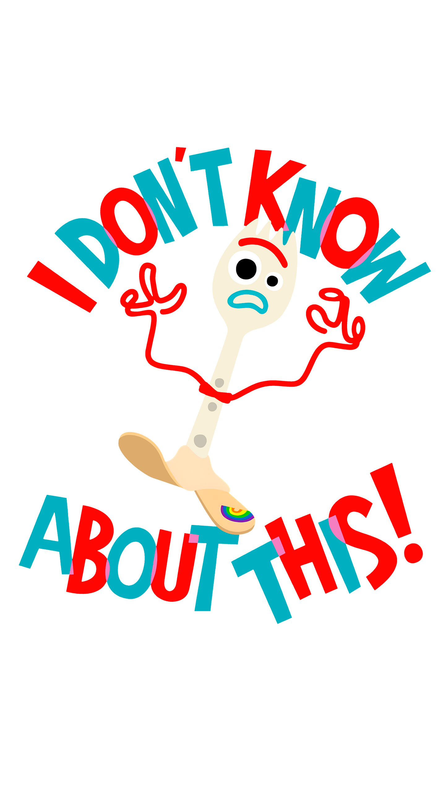 Toy Story: Forky “I Don’t Know About This!” Graphic Tee