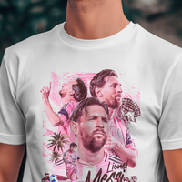 Lionel Messi "The GOAT" Miami Edition Graphic Tee