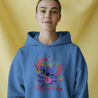 Stitch 626 Socially Awkward Graphic Hoodie