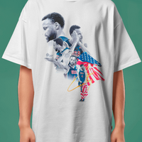 Stephen Curry Team USA "Chef Curry" Gold Medal Tribute Tee