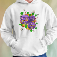 Pokemon Koffing & Weezing Graphic Hoodie Unisex