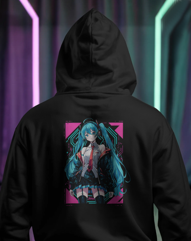 Hatsune Miku Graphic Hoodie Unisex Hooded Sweatshirt