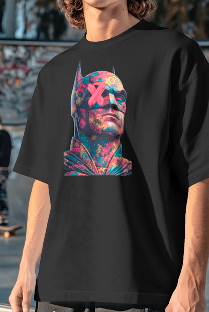 Dark Knight Street Art Graphic Tee Unisex Shirt