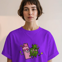 Cosmo and Wanda Marijuana Odd Parents Graphic Tee Unisex