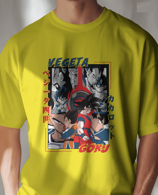 Dragon Ball Z Goku & Vegeta Graphic Tee Unisex Shirt