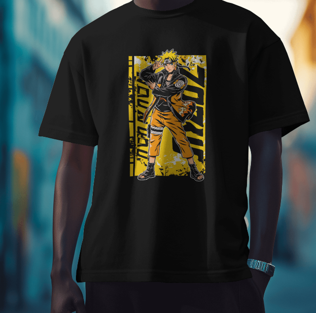Naruto Uzumaki Battle Stance Unisex Graphic Tee