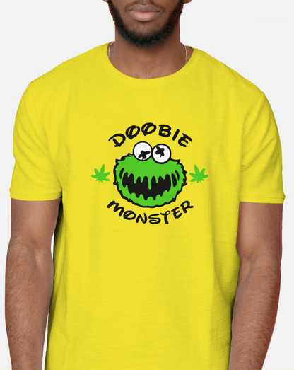 The Doobie Monster Graphic Tee Unisex Spoof Shirt