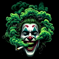 Joker's Smoking Club Graphic Unisex Tee