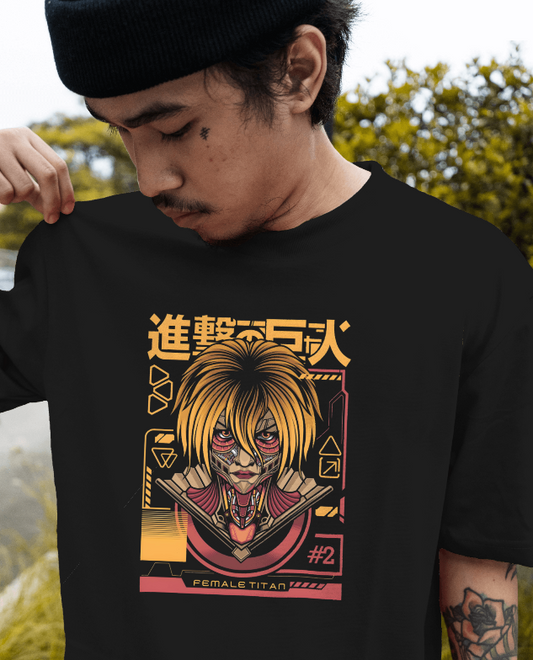 Attack On Titan Female Titan Graphic Tee Unisex Shirt