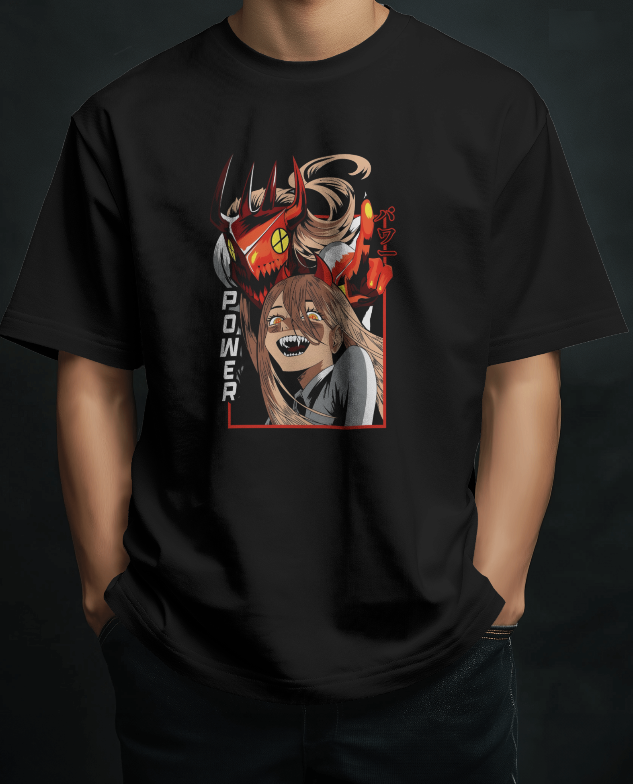 Power Chainsaw Man Graphic Tee Unisex Shirt