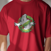 Ghostbusters Slimer Logo Graphic Tee Unisex Shirt