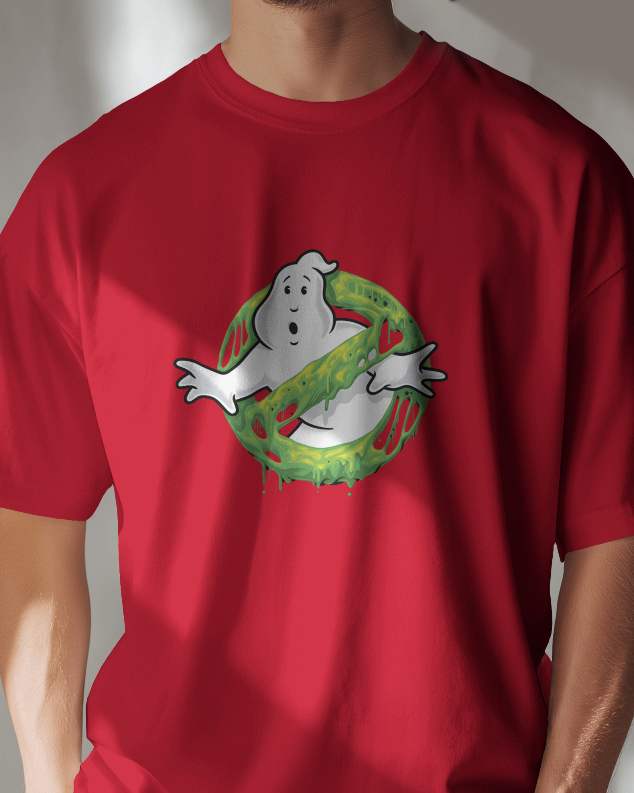 Ghostbusters Slimer Logo Graphic Tee Unisex Shirt